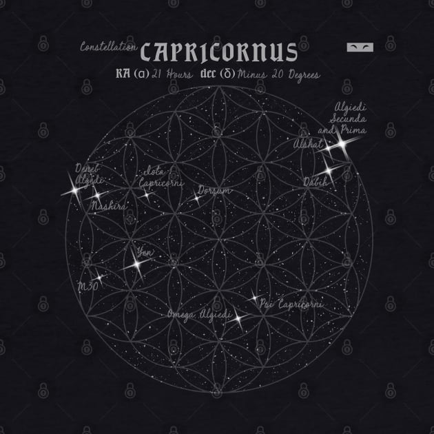 Constellation Capricornus by EyesOfTheFox